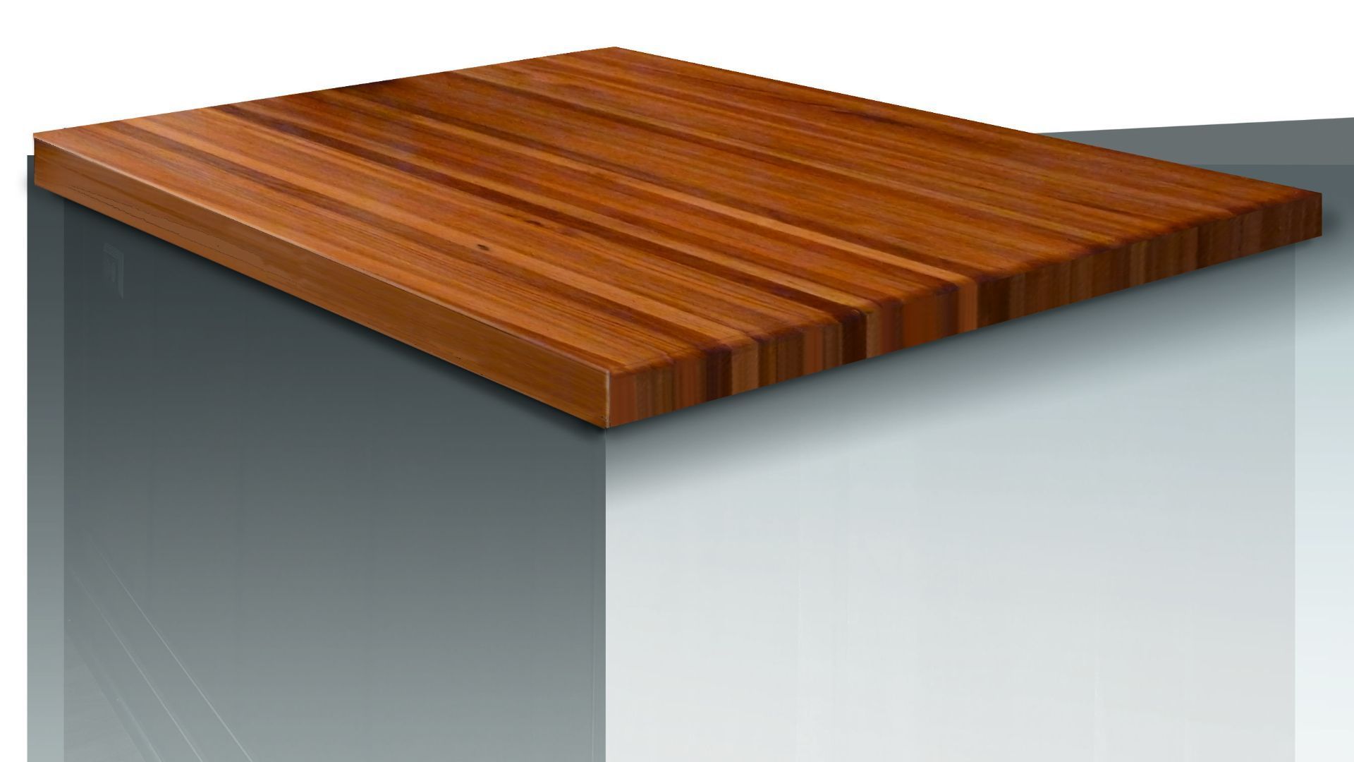 Edge grain construction — narrow strips joined on their edges