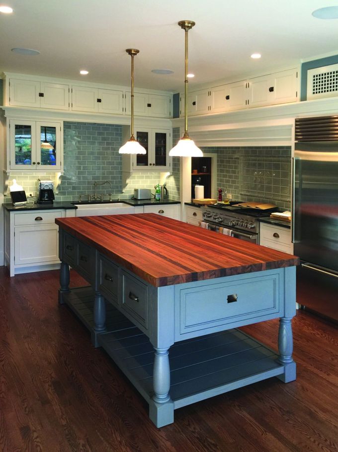 Teak countertop